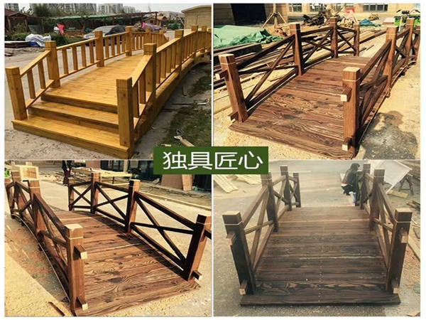 杭州防腐木木桥 碳化木木桥